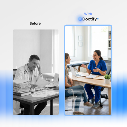 Doctify Ambiant AI Clinician Assistant